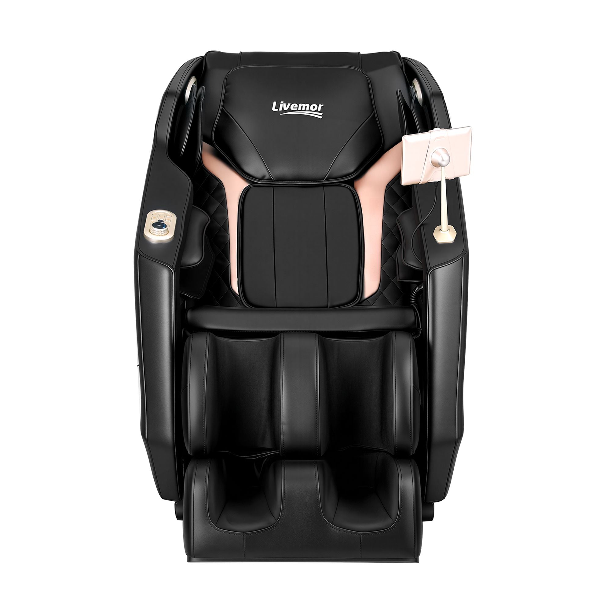 Arete Flex Massage Chair Full Body with Heat Zero Gravity Recliner, 24 Airbags, Foot Massage, 6 Auto Programs, Voice Control, Bluetooth Speakers, Screen Control, Extendable Footrest