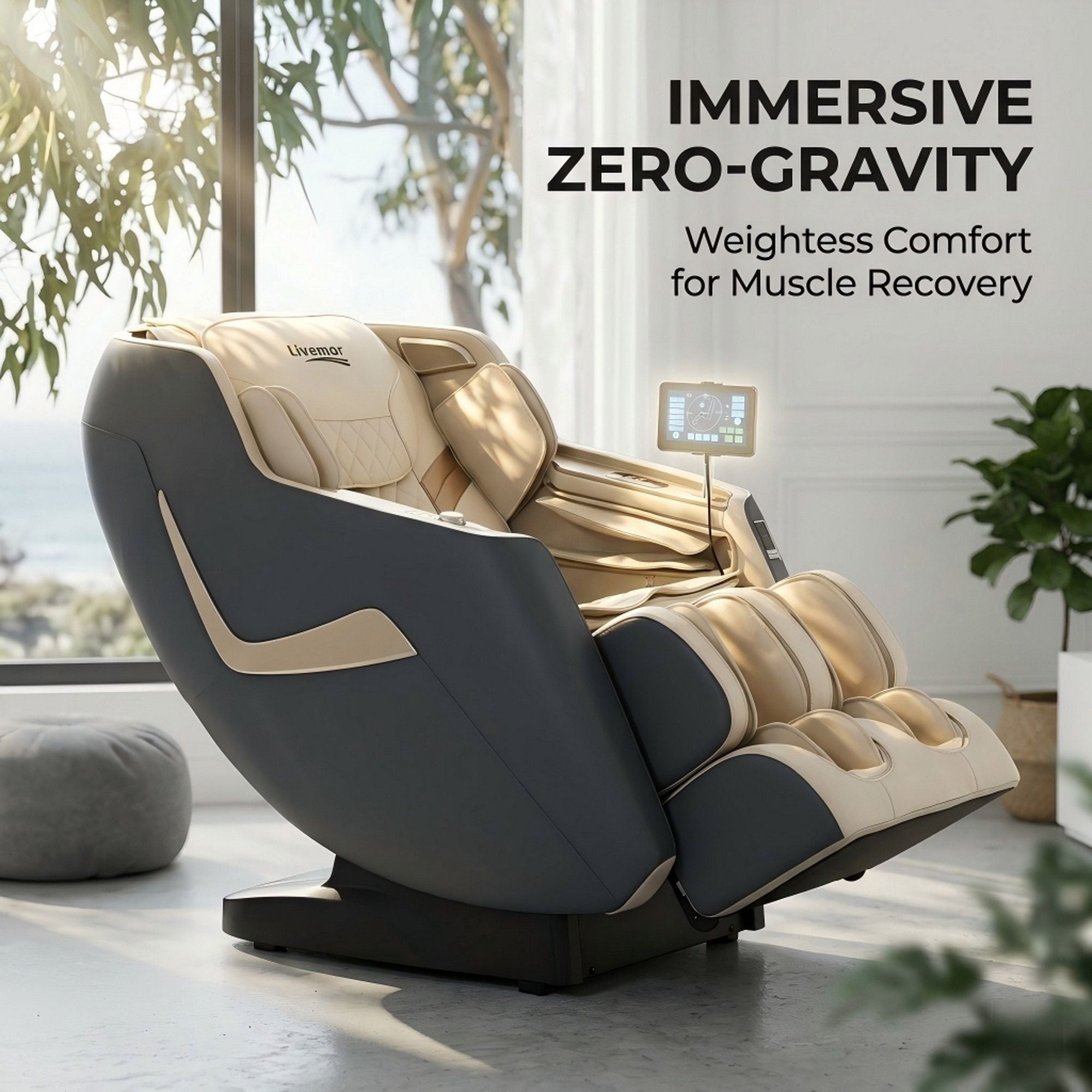 Arete SpineFlow 3D Electric Massage Chair Recliner Home Massager