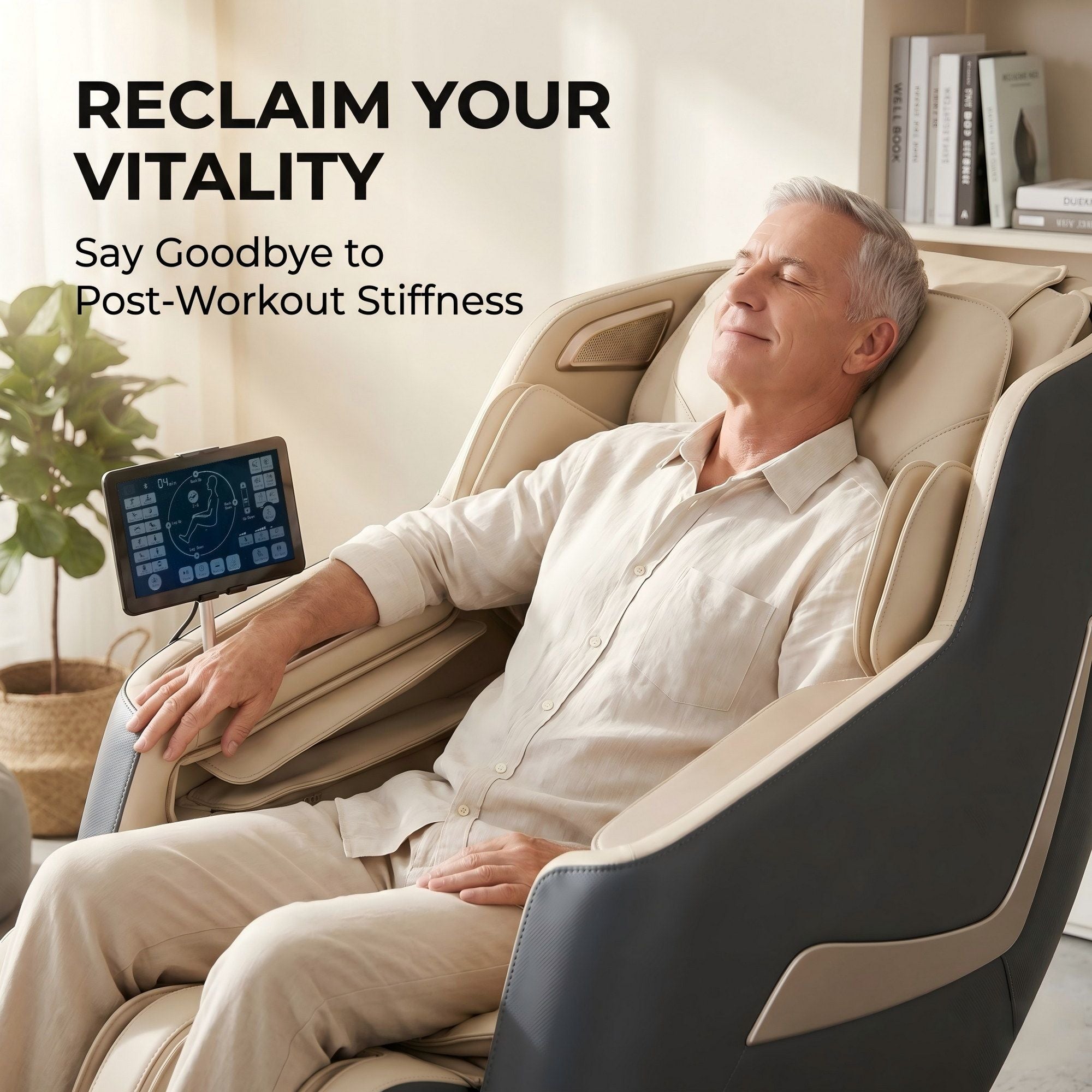 Arete SpineFlow 3D Electric Massage Chair Recliner Home Massager