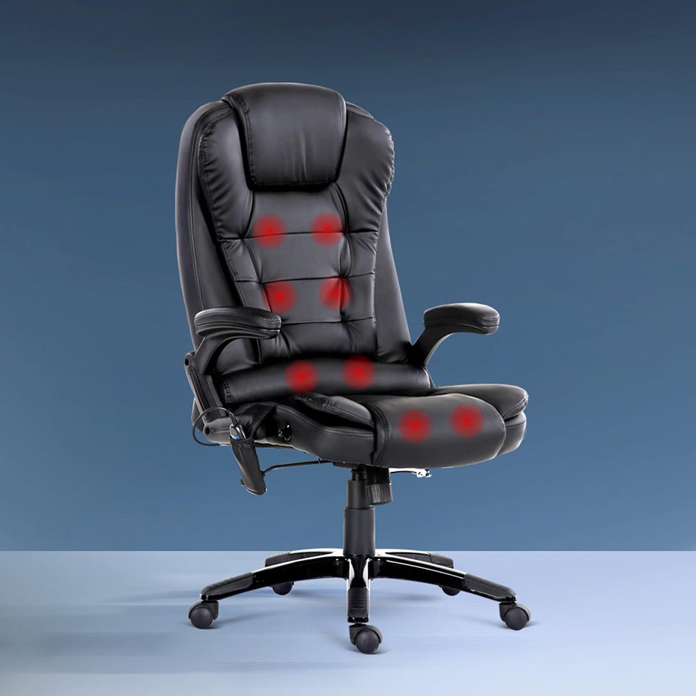 Rejuvachair 8 Point Massage Heated Office Chair