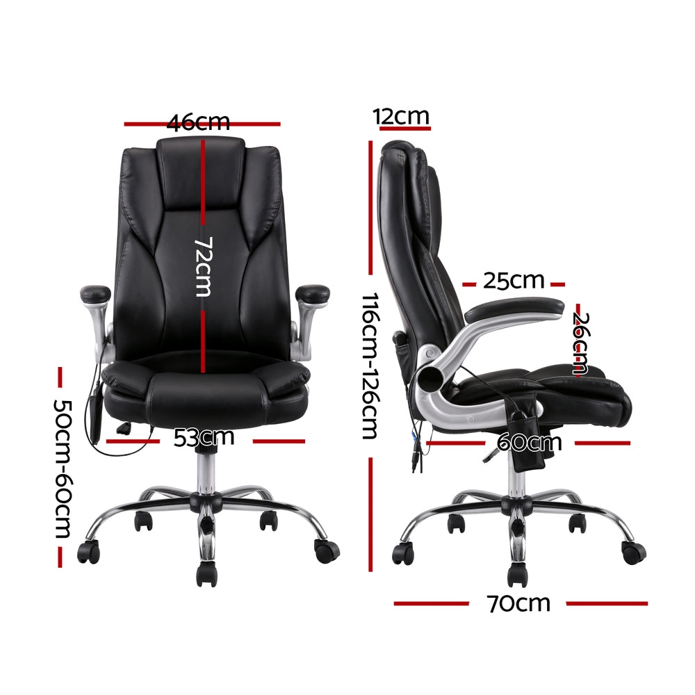 Rejuvachair 8 Point Massage Office Chair