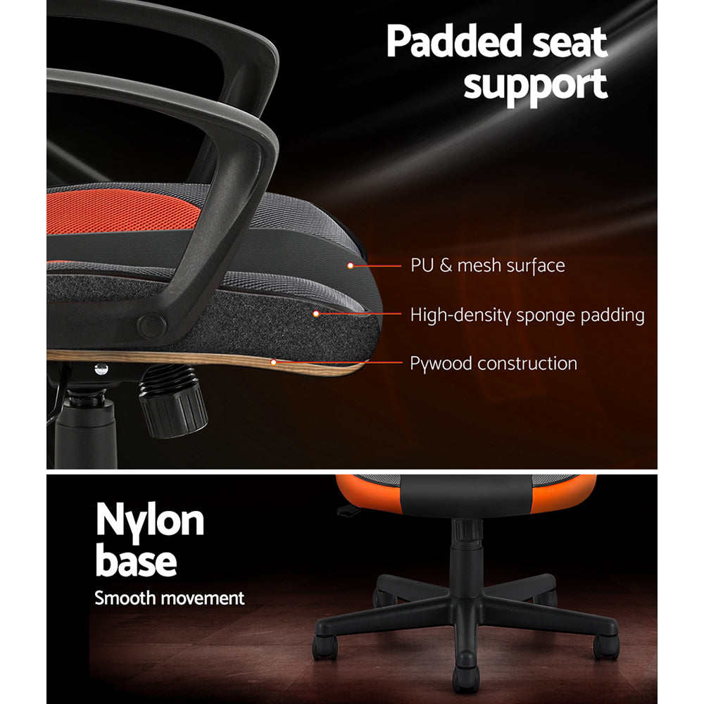 Rejuvachair Executive High Back Orange Gaming & Office Chair