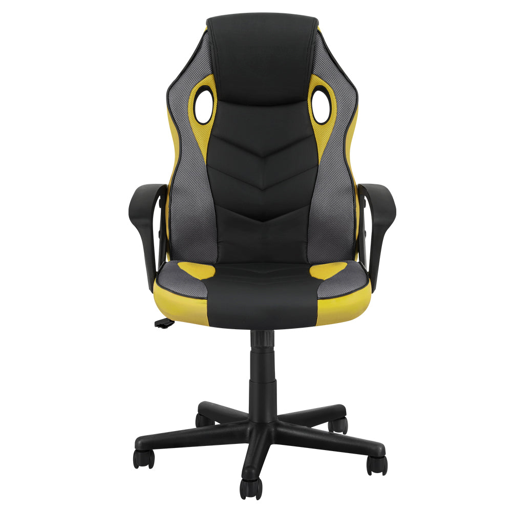 Rejuvachair Executive Racing High Back Yellow Gaming & Office Chair