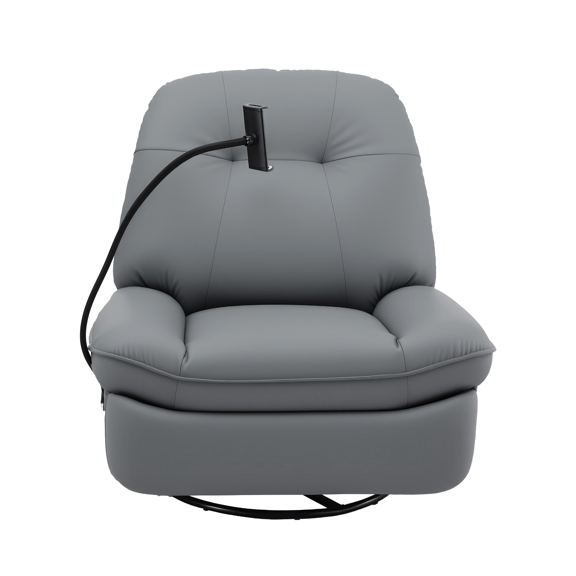 Arete Bliss, Swivel Rocker Nursery Sofa with USB Ports Rocking Recliner Chair