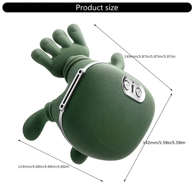 USB Heated Neck, Shoulder, and Back Massager – 6D Simulated Human-Hand Deep Kneading Technology, Multi-Part Massage for Neck, Shoulders, Back, and Legs, Relieving Office Fatigue and Muscle Tension Caused by Prolonged Sitting