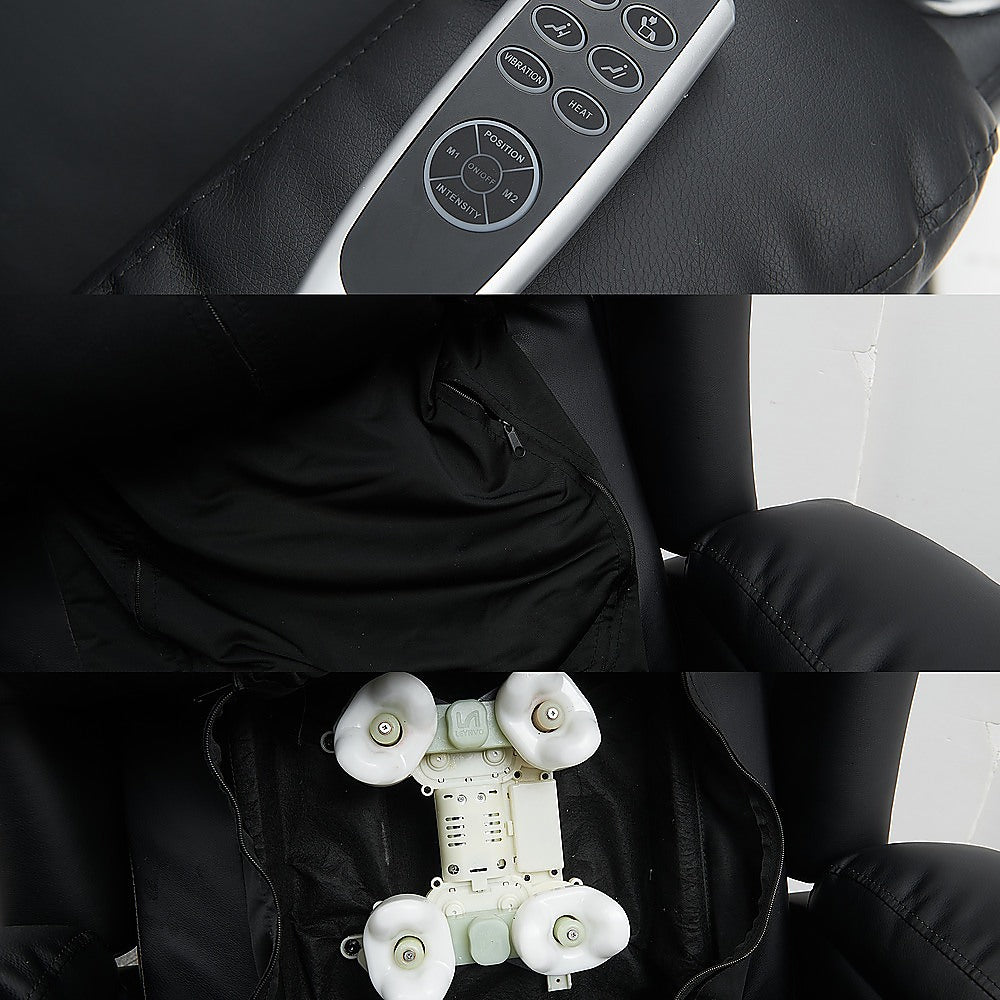 The Comfort Lift Heated Leather Recliner Electric Massage Chair with USB port